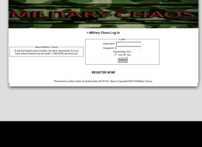 Military Chaos