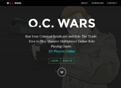 O.C. Wars RPG - Text Based MMO Game