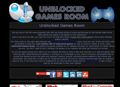Unblocked Games Room