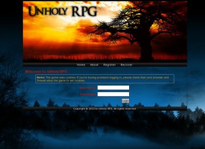 Unholy RPG