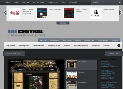 UO CENTRAL | Ultima Online Freeshard Resource